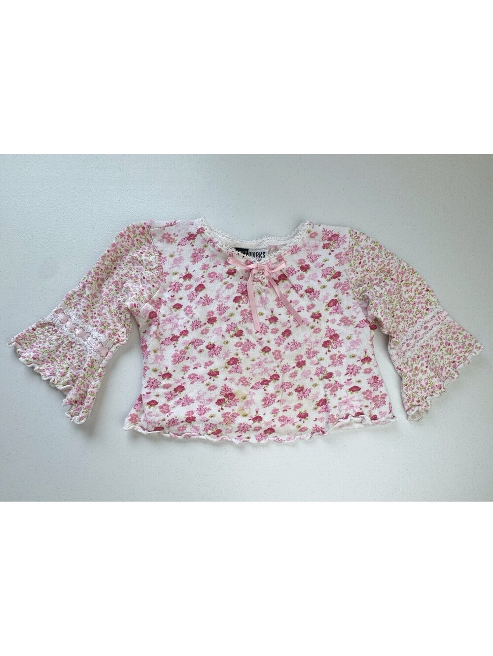 Knitworks Floral Long Sleeve Tagged Size 4